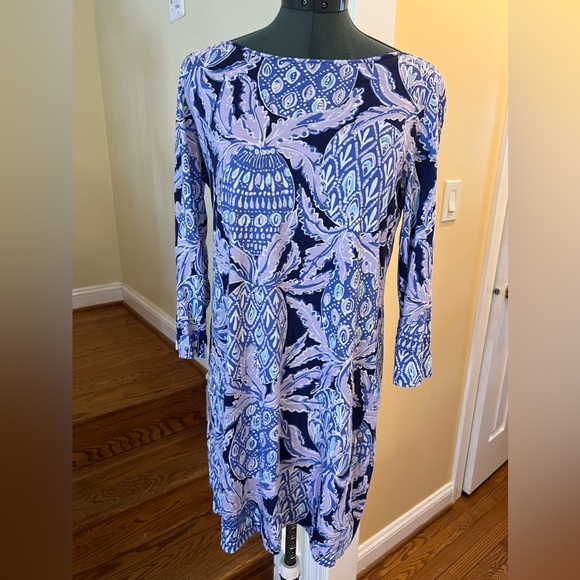 Lilly Pulitzer Dresses & Skirts - 15- Lilly Pulitzer Marlowe Boat Neck T-Shirt Dress